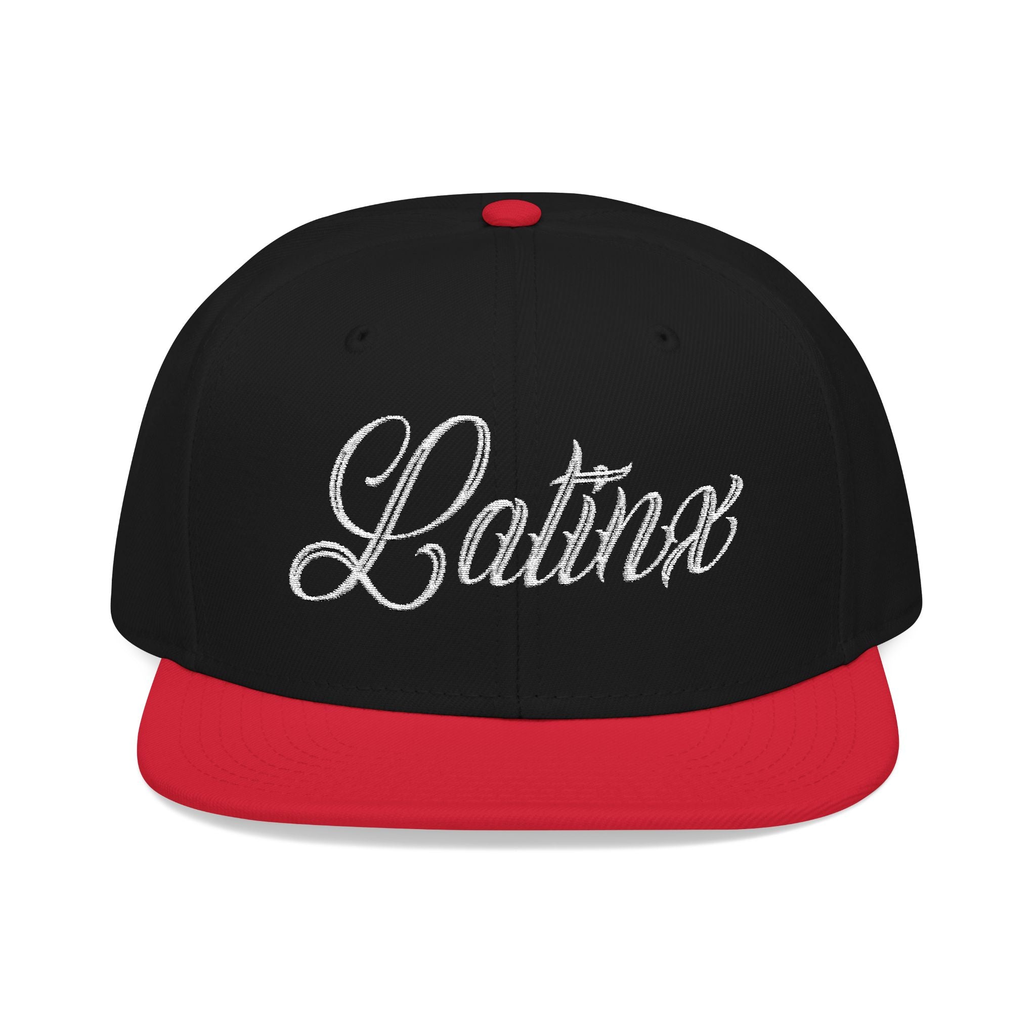 Latinx Embroidered Snapback Hat