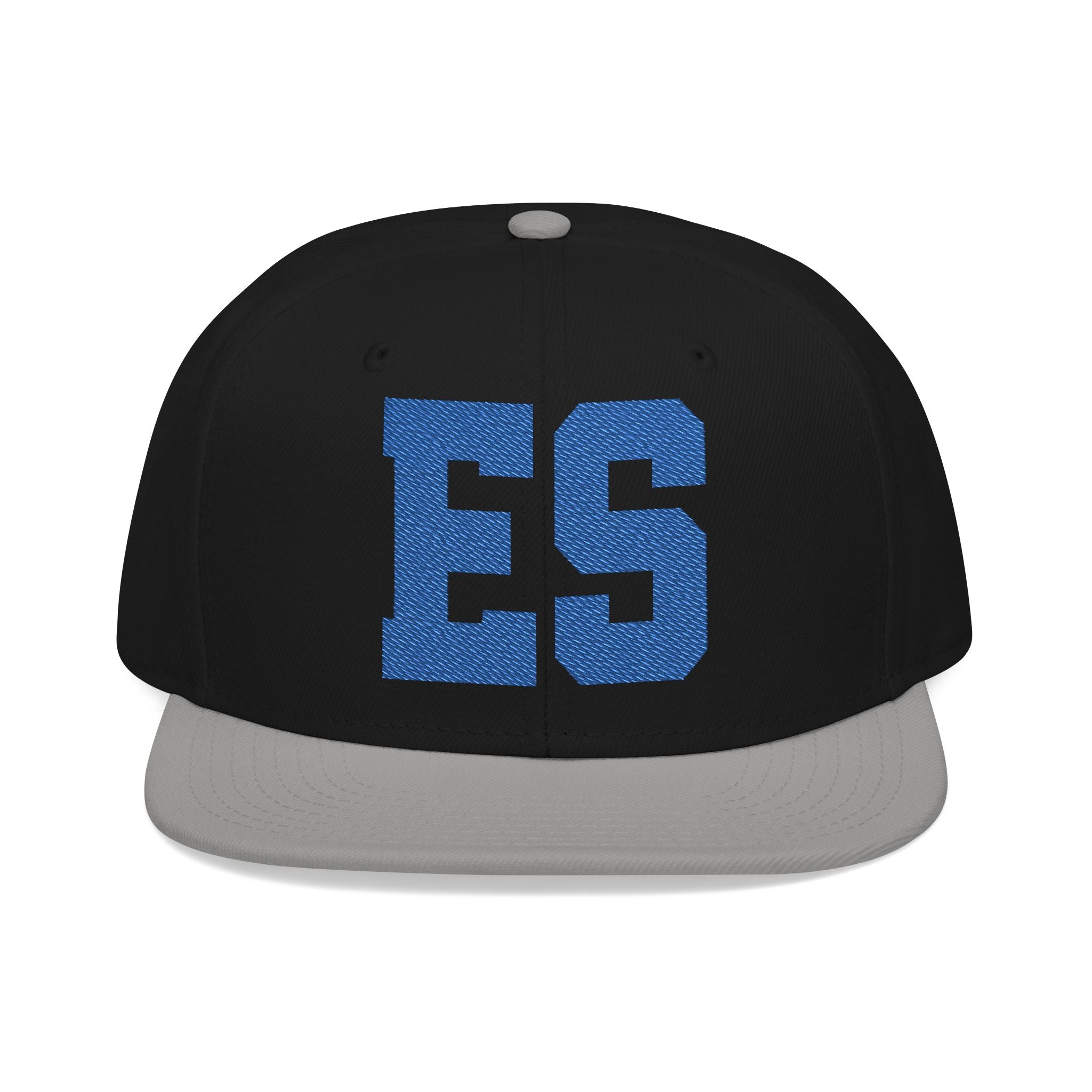 Snapback Hat — Blue Glitter '95' Embroidered Cap
