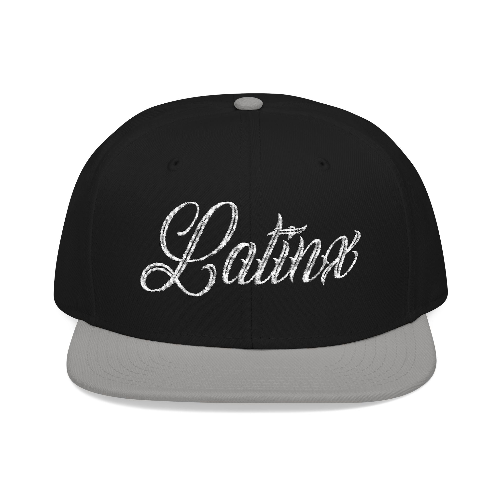 Latinx Embroidered Snapback Hat