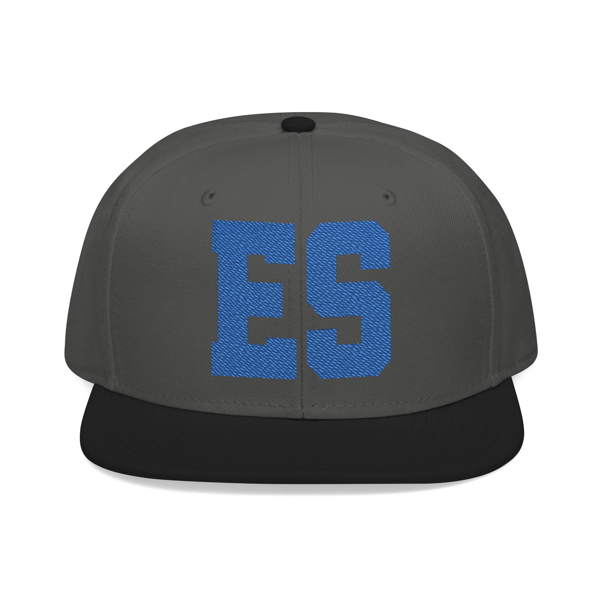 Snapback Hat — Blue Glitter '95' Embroidered Cap