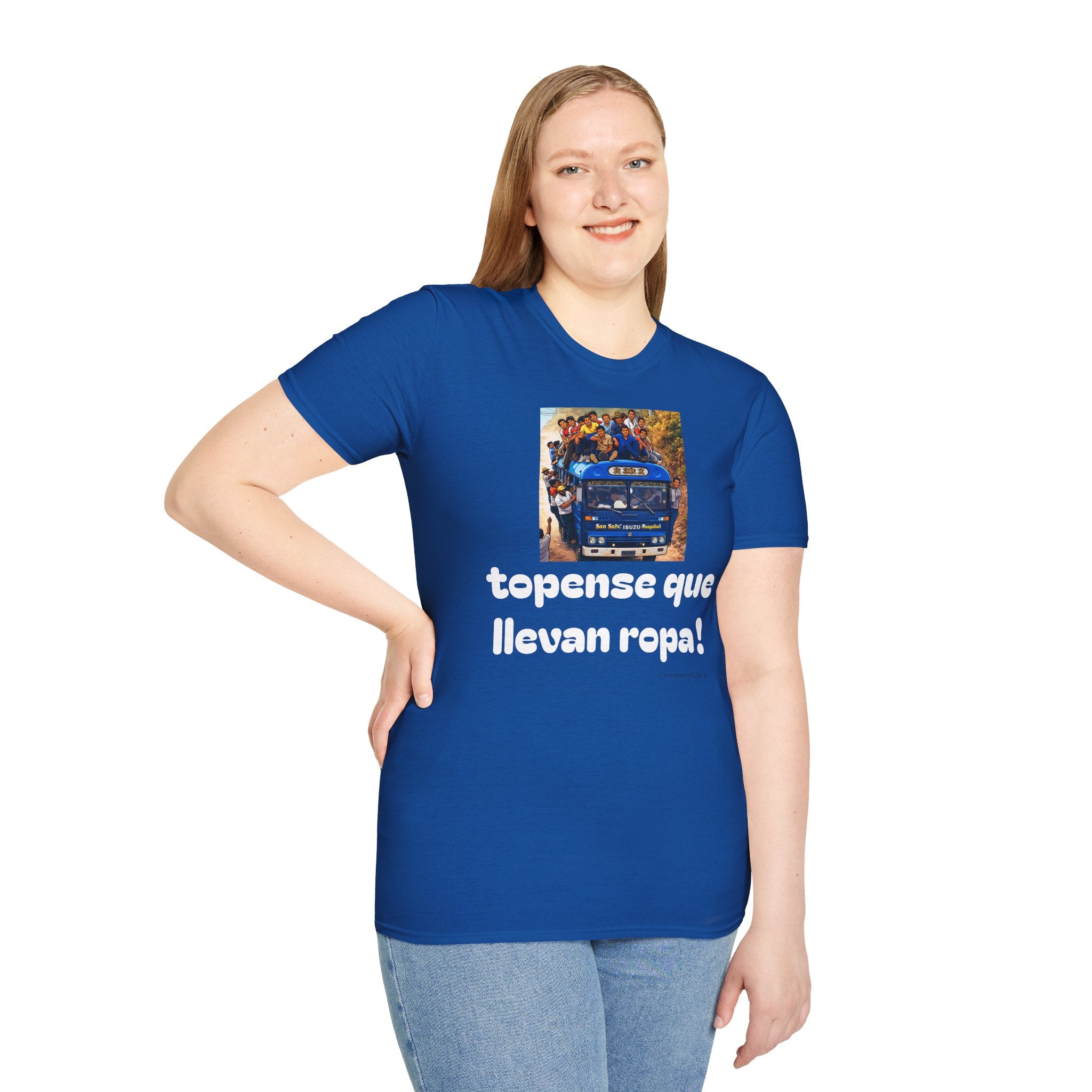 topense que llevan ropa! Unisex Softstyle T-Shirt