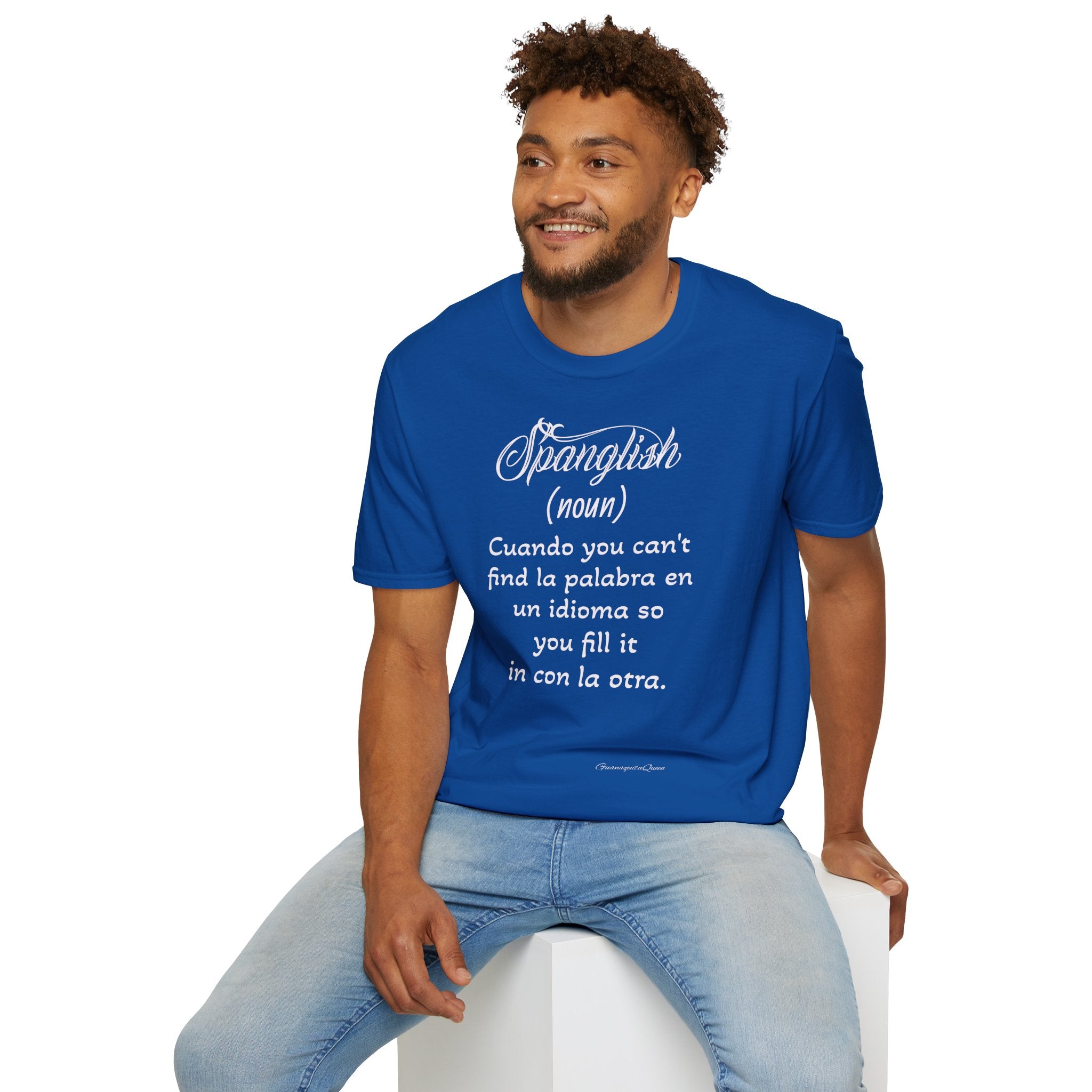 Spanglish Definition T-Shirt — Funny Bilingual Spanish-English Tee
