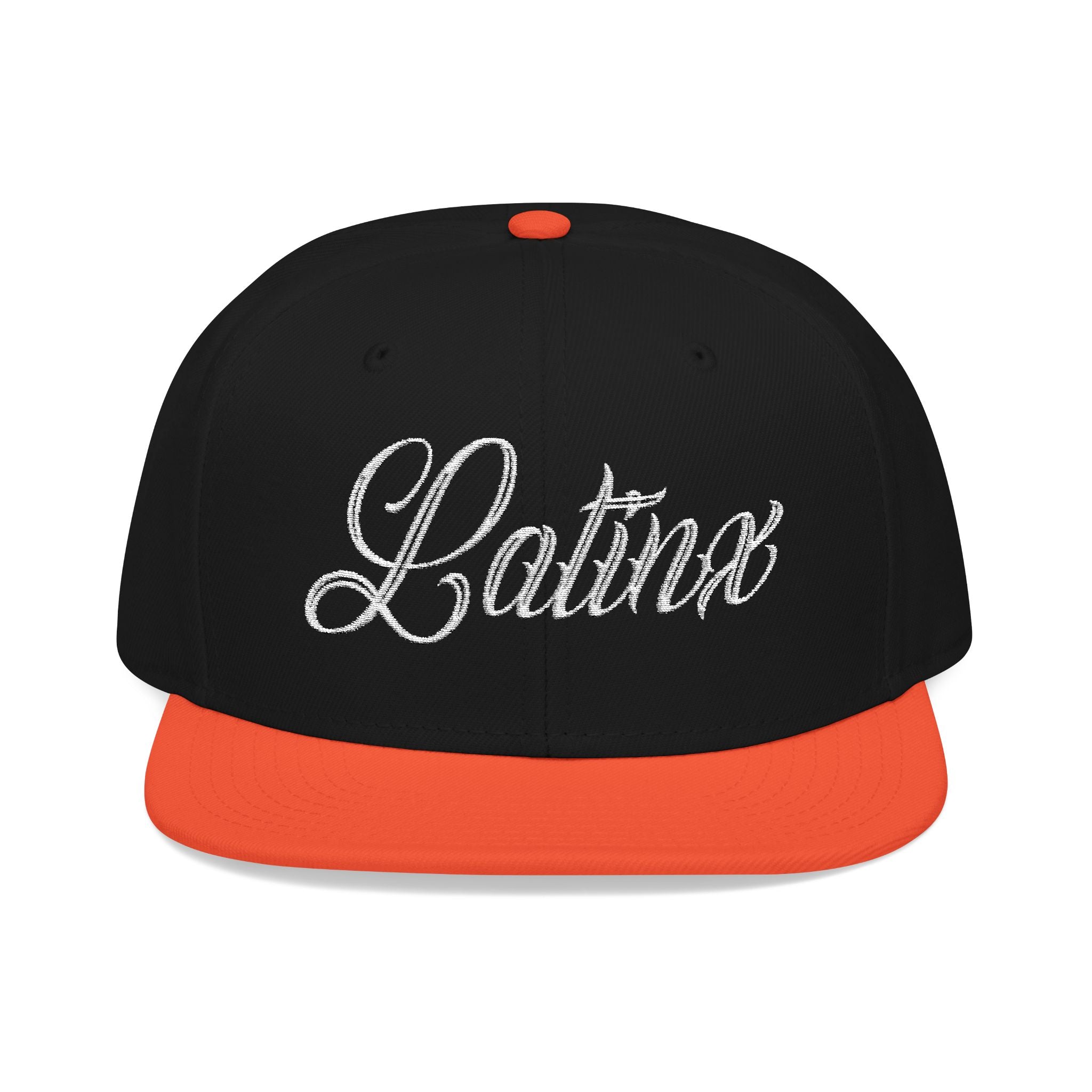 Latinx Embroidered Snapback Hat