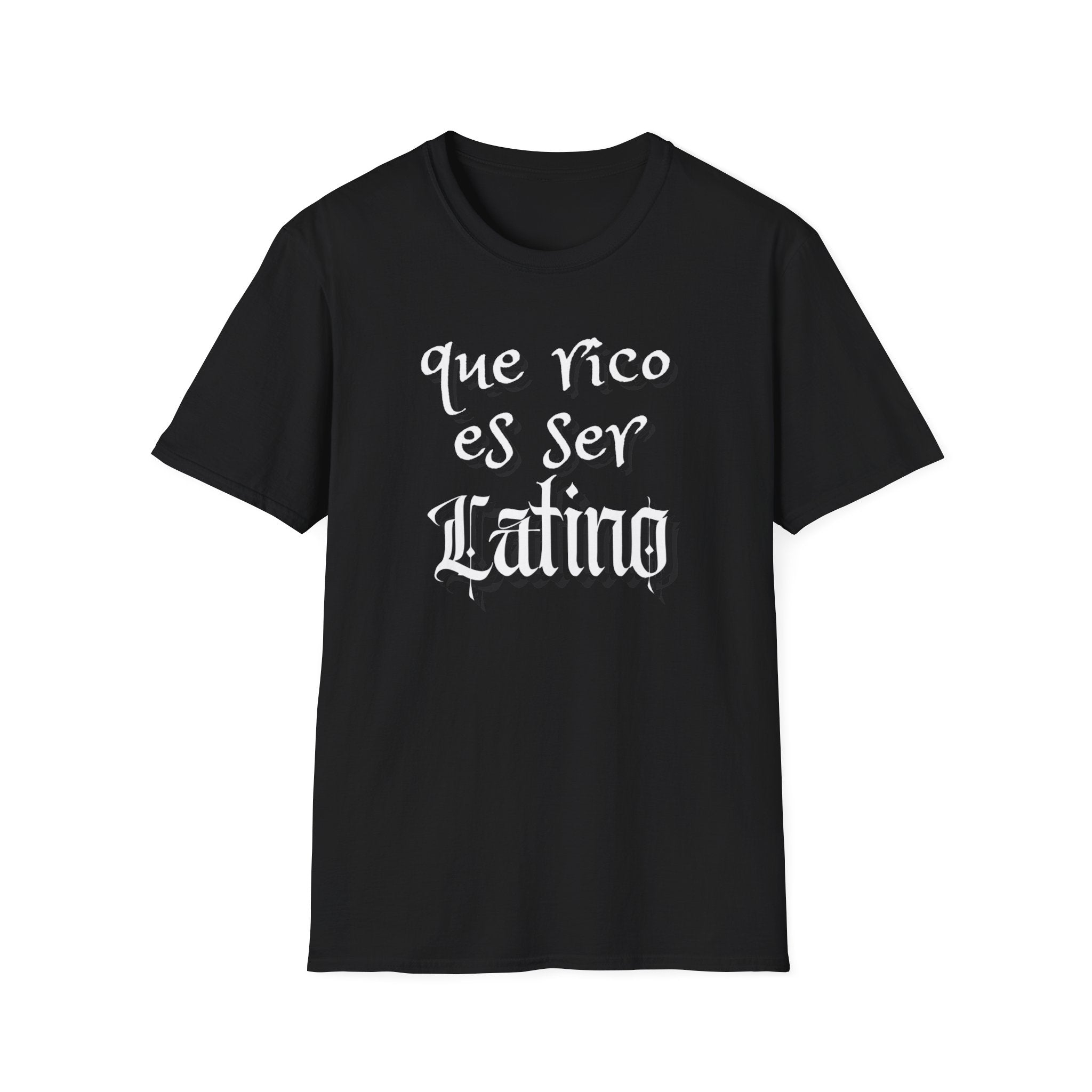 Que Rico Es Ser Latino T-Shirt — Spanish Pride Latino Heritage Tee