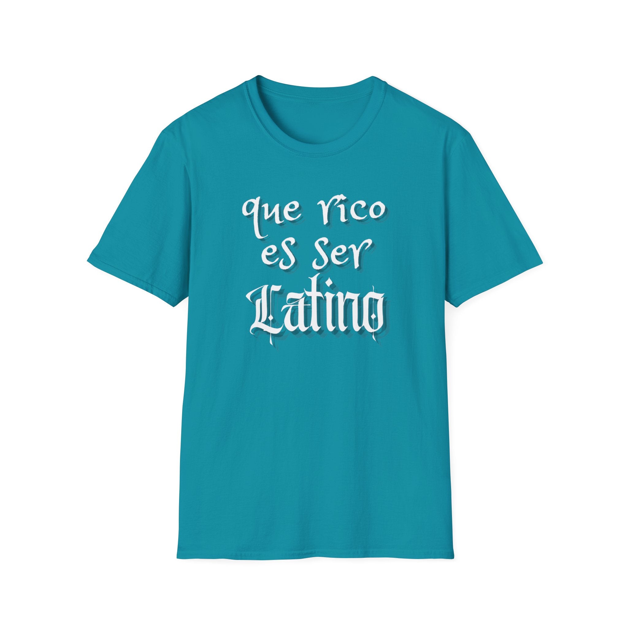 Que Rico Es Ser Latino T-Shirt — Spanish Pride Latino Heritage Tee