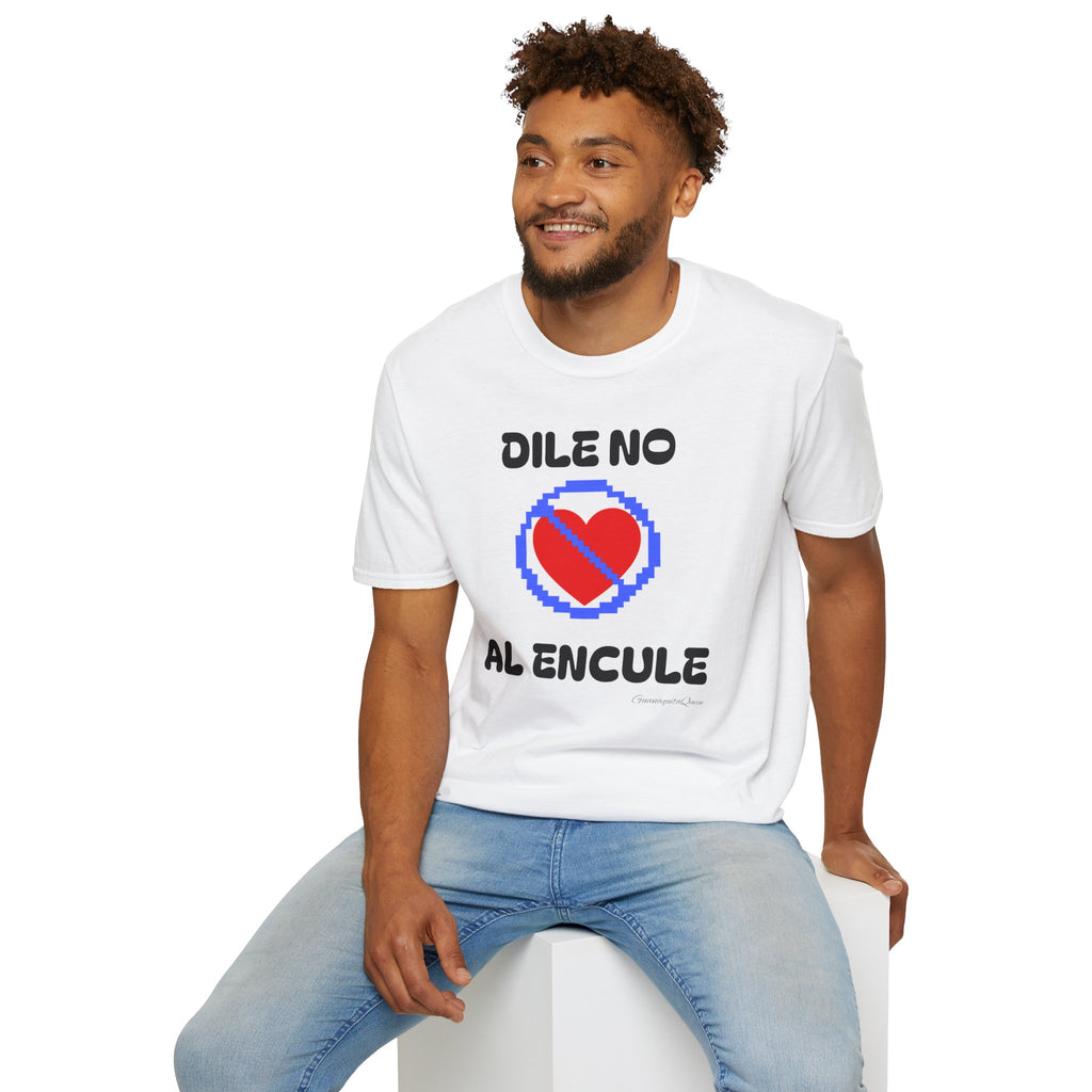 "Dile No Al Enculé" Pixel Heart Protest Tee