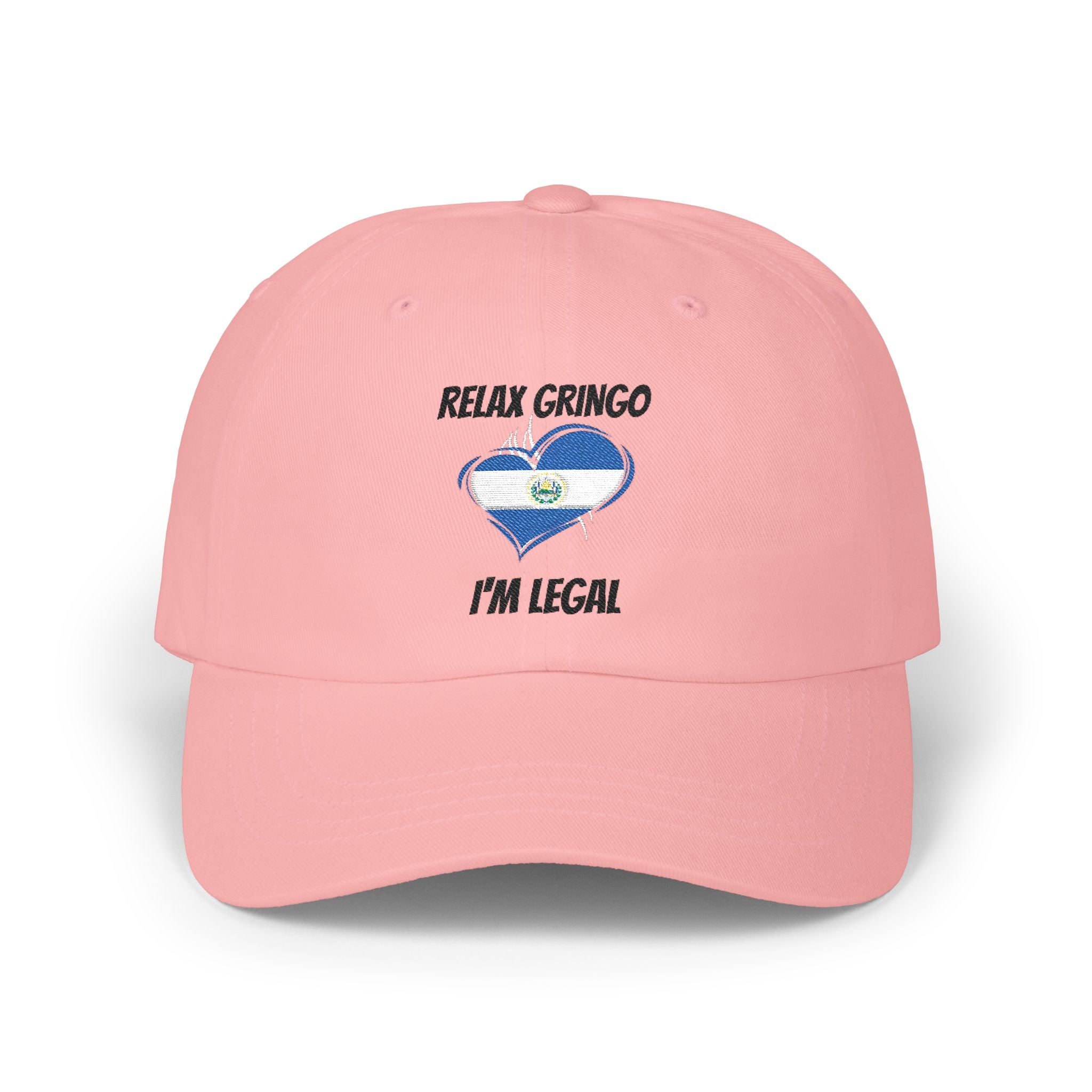 Relax Gringo I'm Legal Dad Cap — Embroidered Hat
