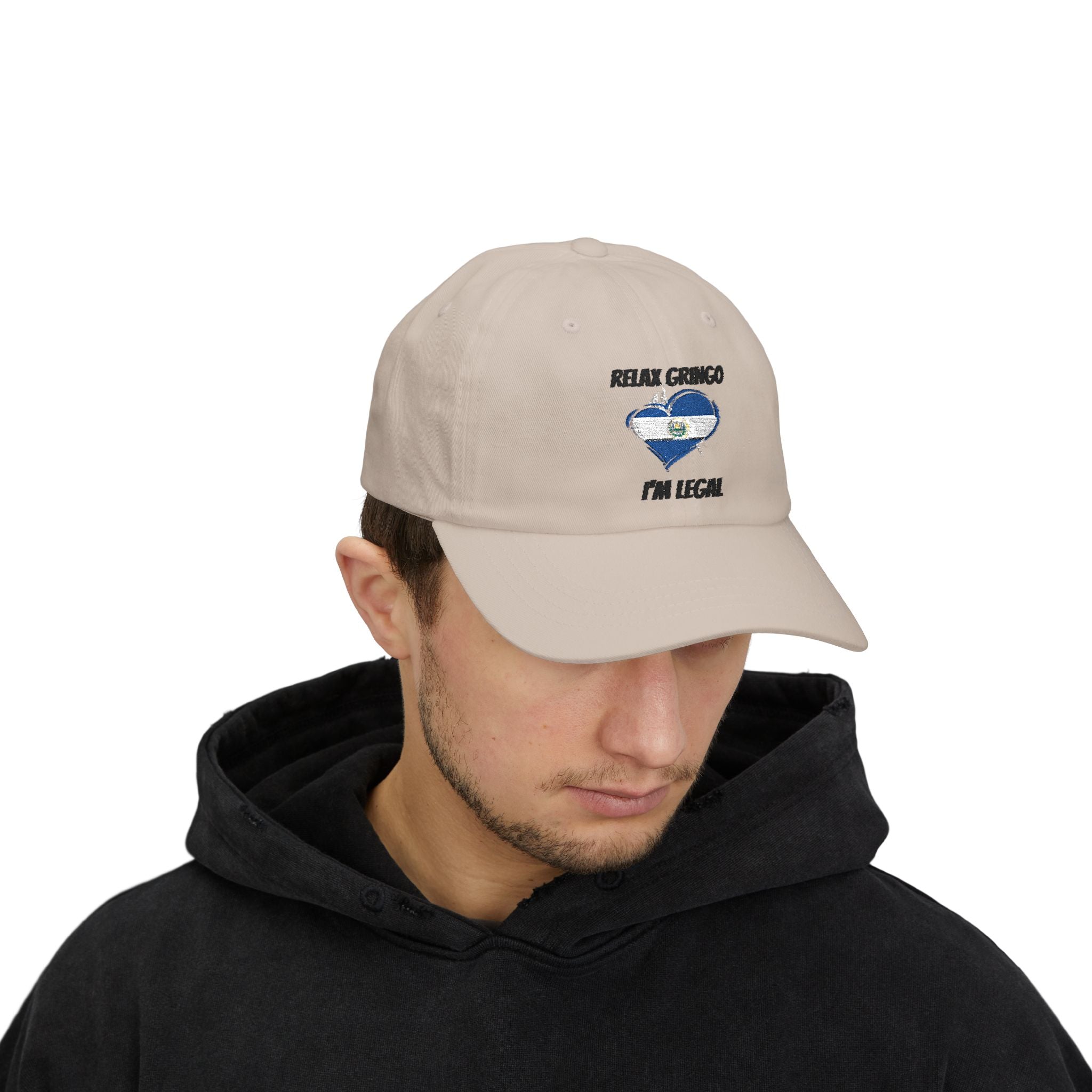 Relax Gringo I'm Legal Dad Cap — Embroidered Hat