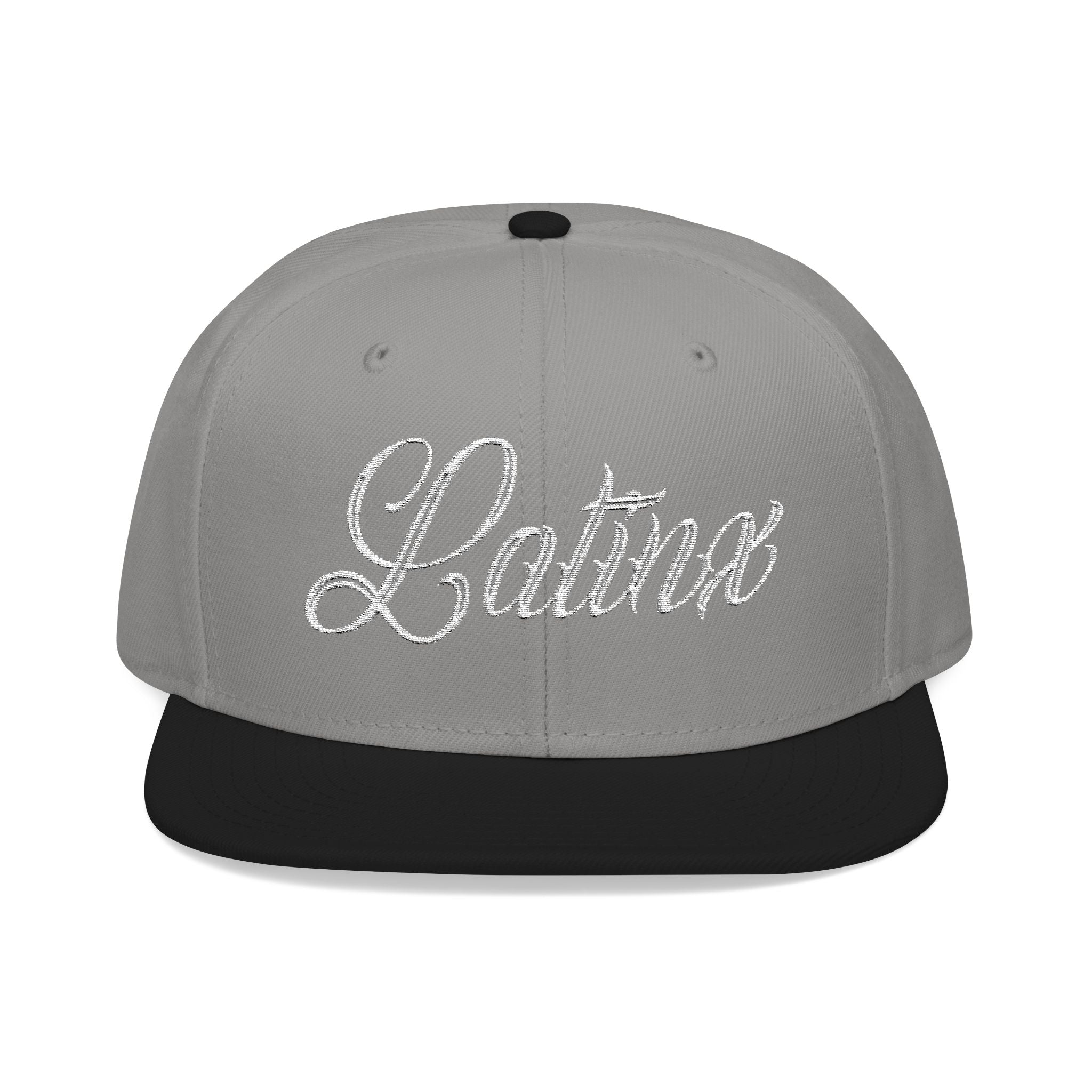 Latinx Embroidered Snapback Hat