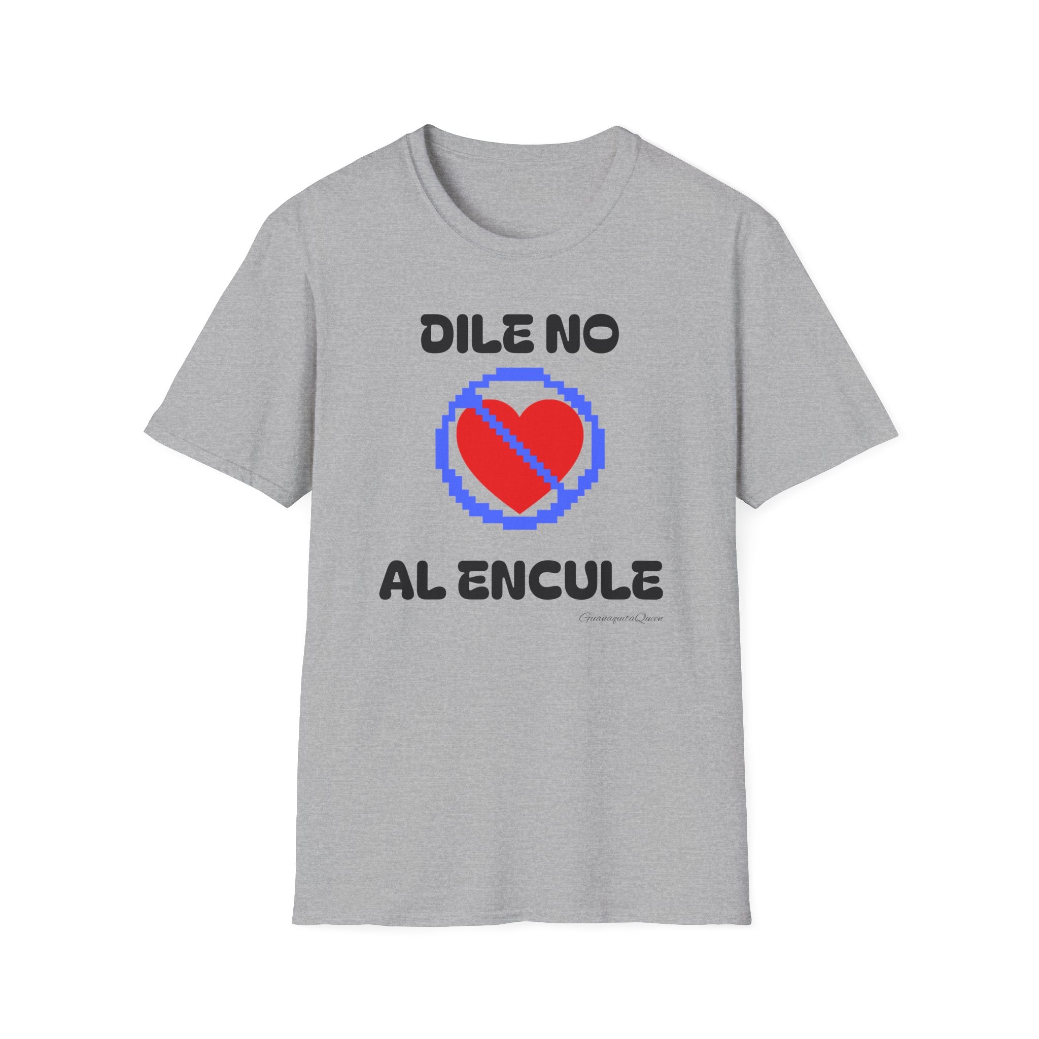"Dile No Al Enculé" Pixel Heart Protest Tee