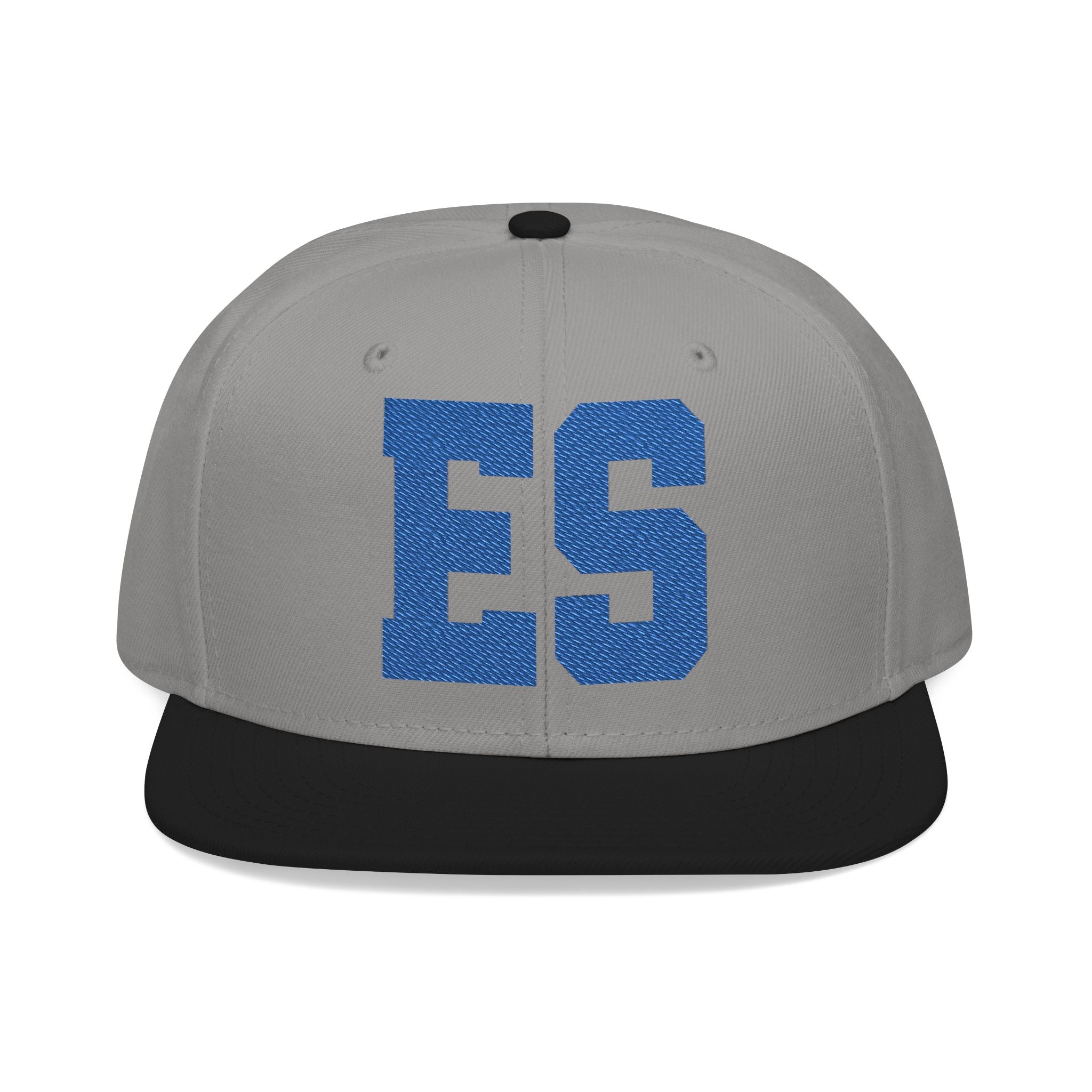 Snapback Hat — Blue Glitter '95' Embroidered Cap