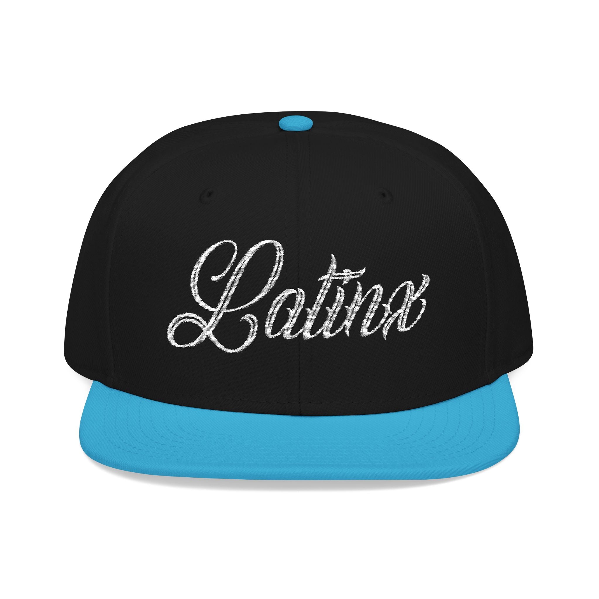 Latinx Embroidered Snapback Hat