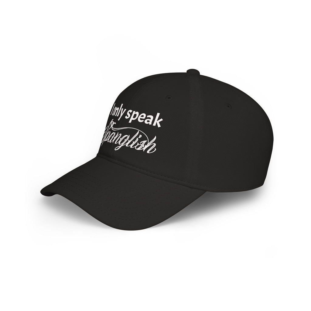 "I Only Speak Spanglish" Embroidered Red Hat