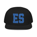 Snapback Hat — Blue Glitter '95' Embroidered Cap