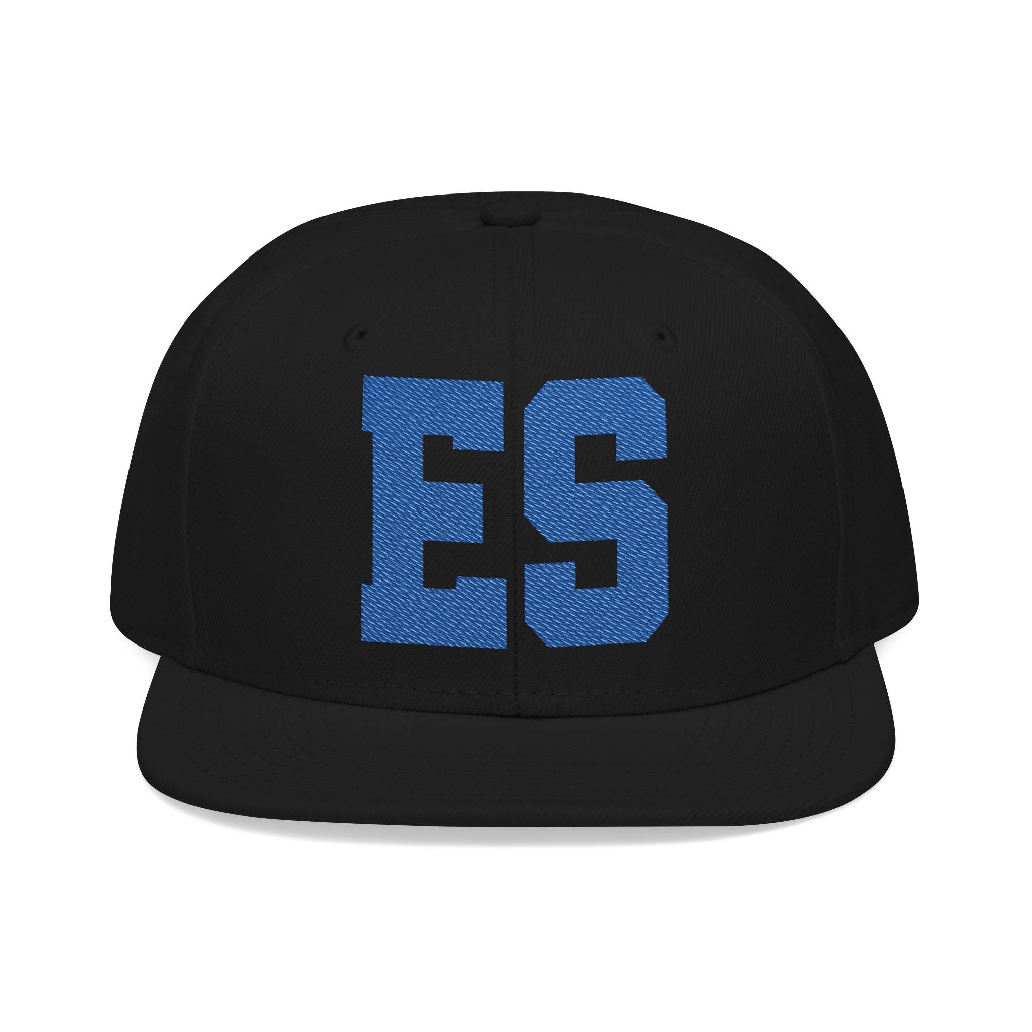 Snapback Hat — Blue Glitter '95' Embroidered Cap