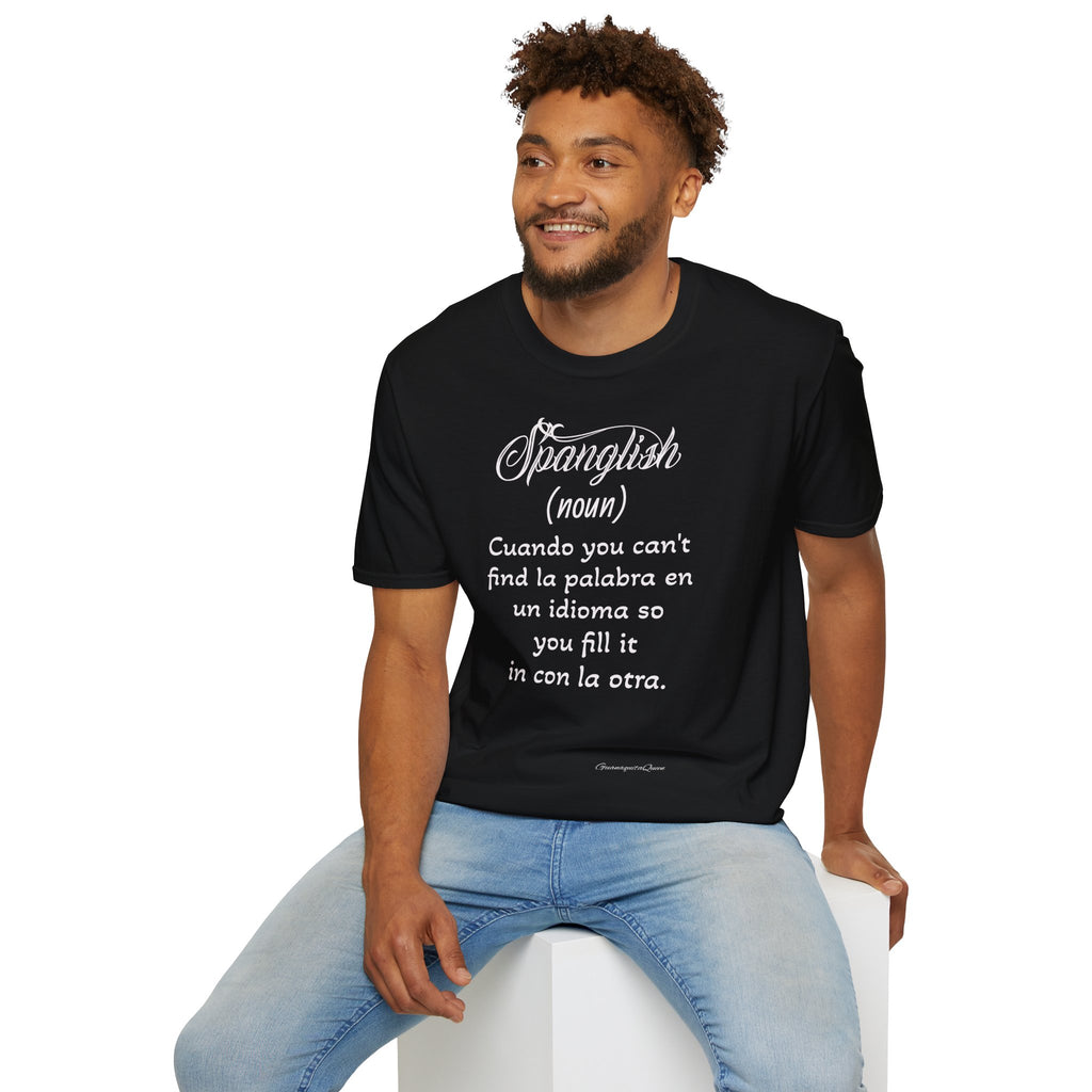 Spanglish Definition T-Shirt — Funny Bilingual Spanish-English Tee