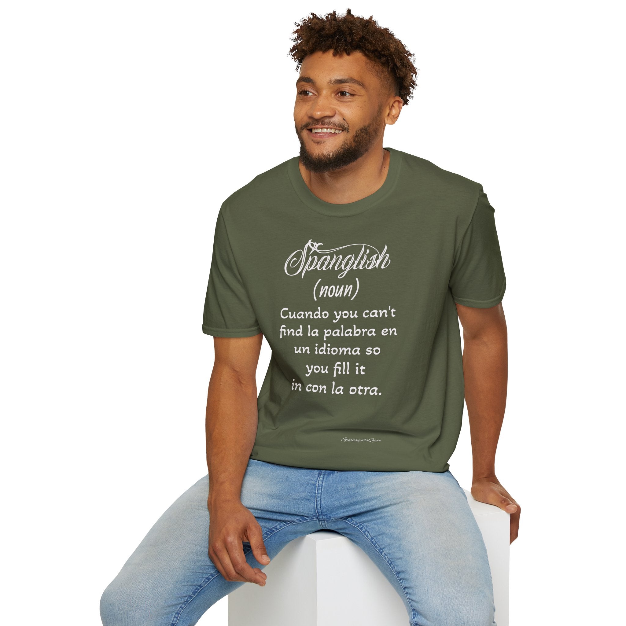 Spanglish Definition T-Shirt — Funny Bilingual Spanish-English Tee