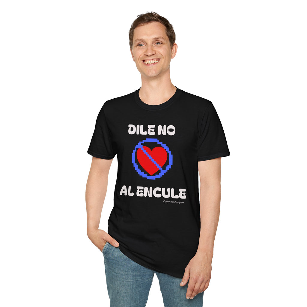 "Dile No Al Enculé" Pixel Heart Protest Tee