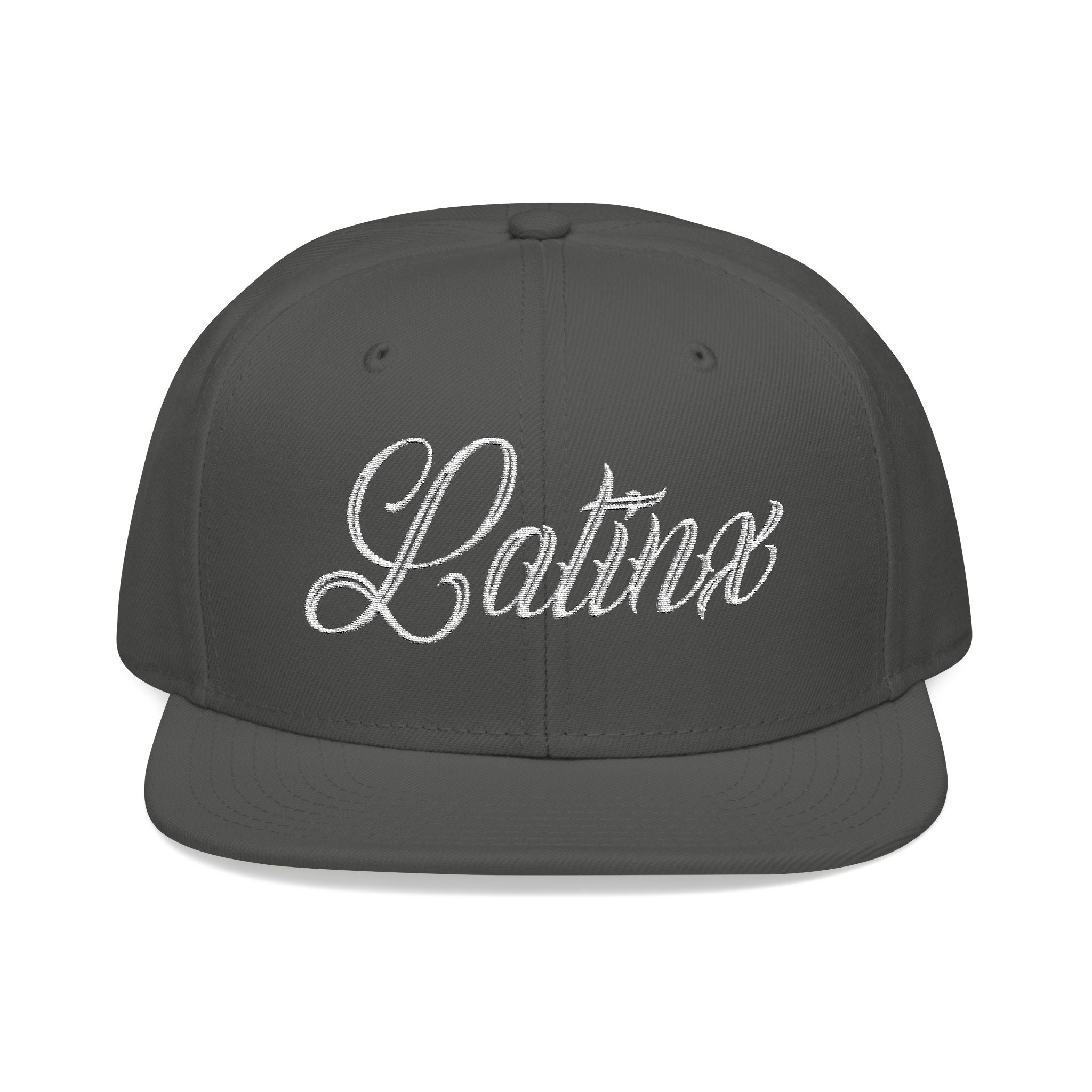 Latinx Embroidered Snapback Hat