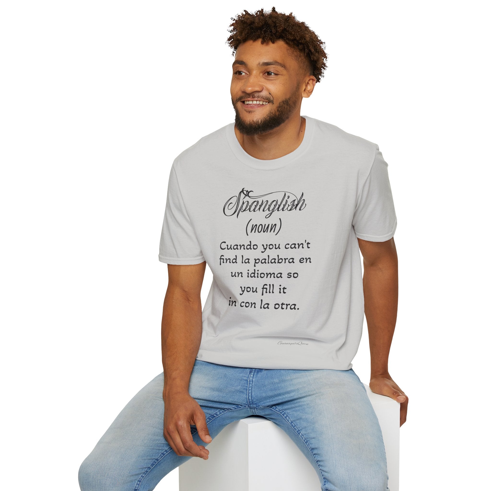 Spanglish Definition T-Shirt — Funny Bilingual Spanish-English Tee