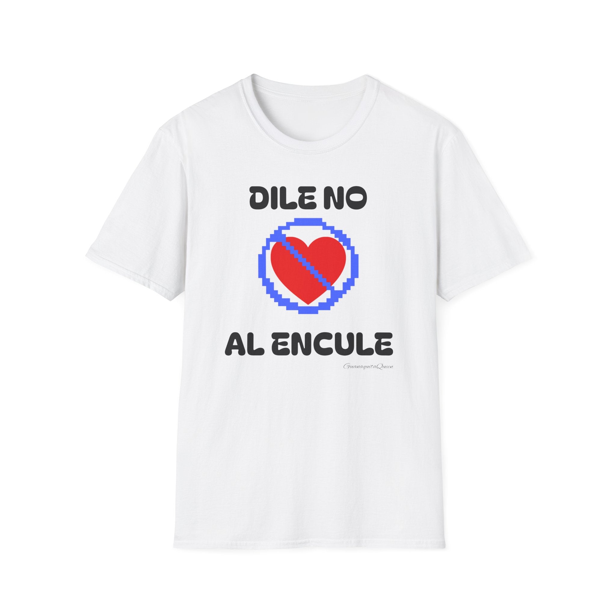 "Dile No Al Enculé" Pixel Heart Protest Tee